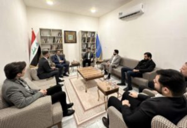استضافة القنصل التركي في النجف الاشرف