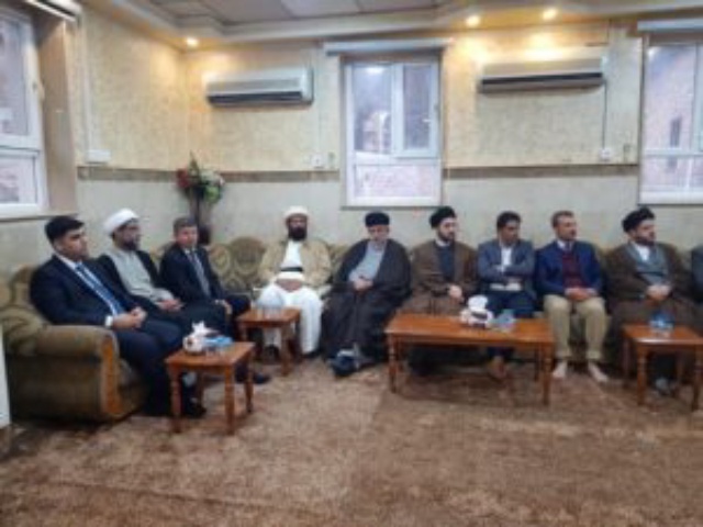 زيارة وفد النجف الى الموصل
