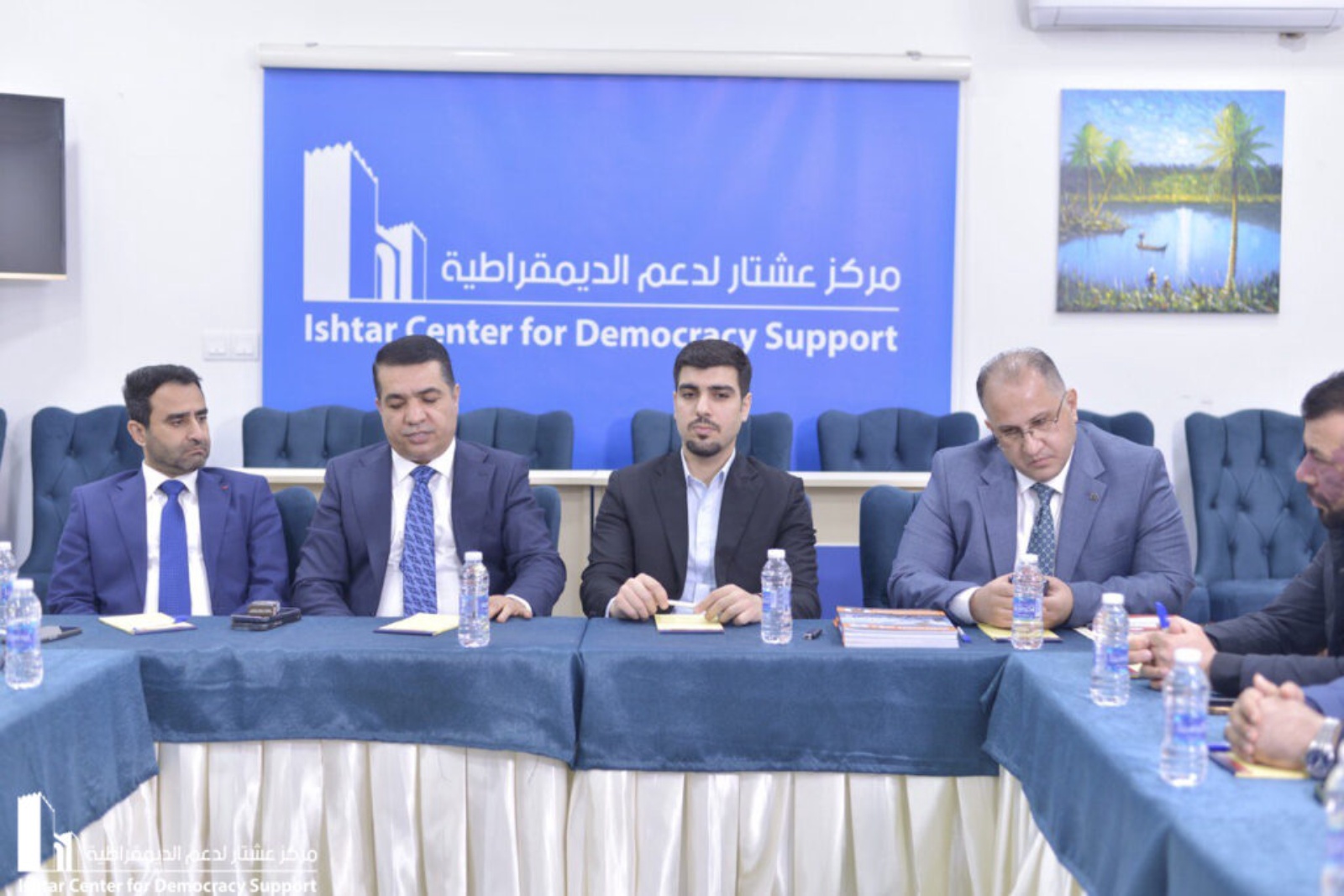 استضافة وفد مؤسسة رؤى للدراسات والبحوث في اربيل