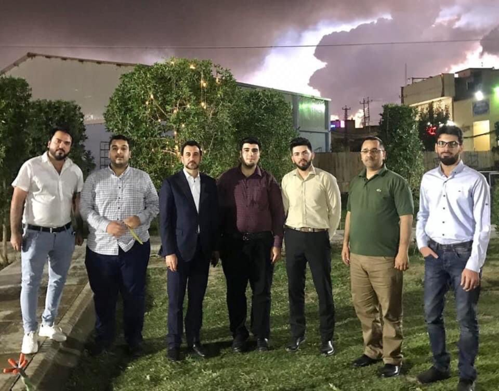 زيارة الاستاذ عبد الحسين عبطان