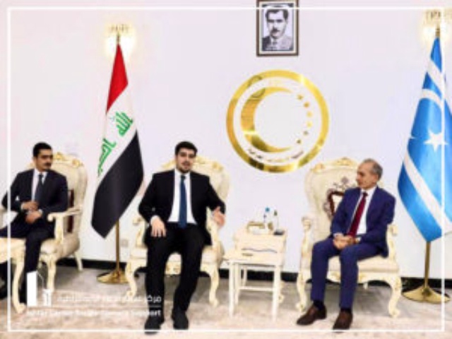 زيارة السيد حسن توران رئيس الجبهة التركمانية العراقية