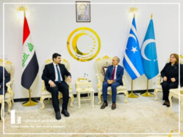 زيارة السيد حسن توران رئيس الجبهة التركمانية العراقية
