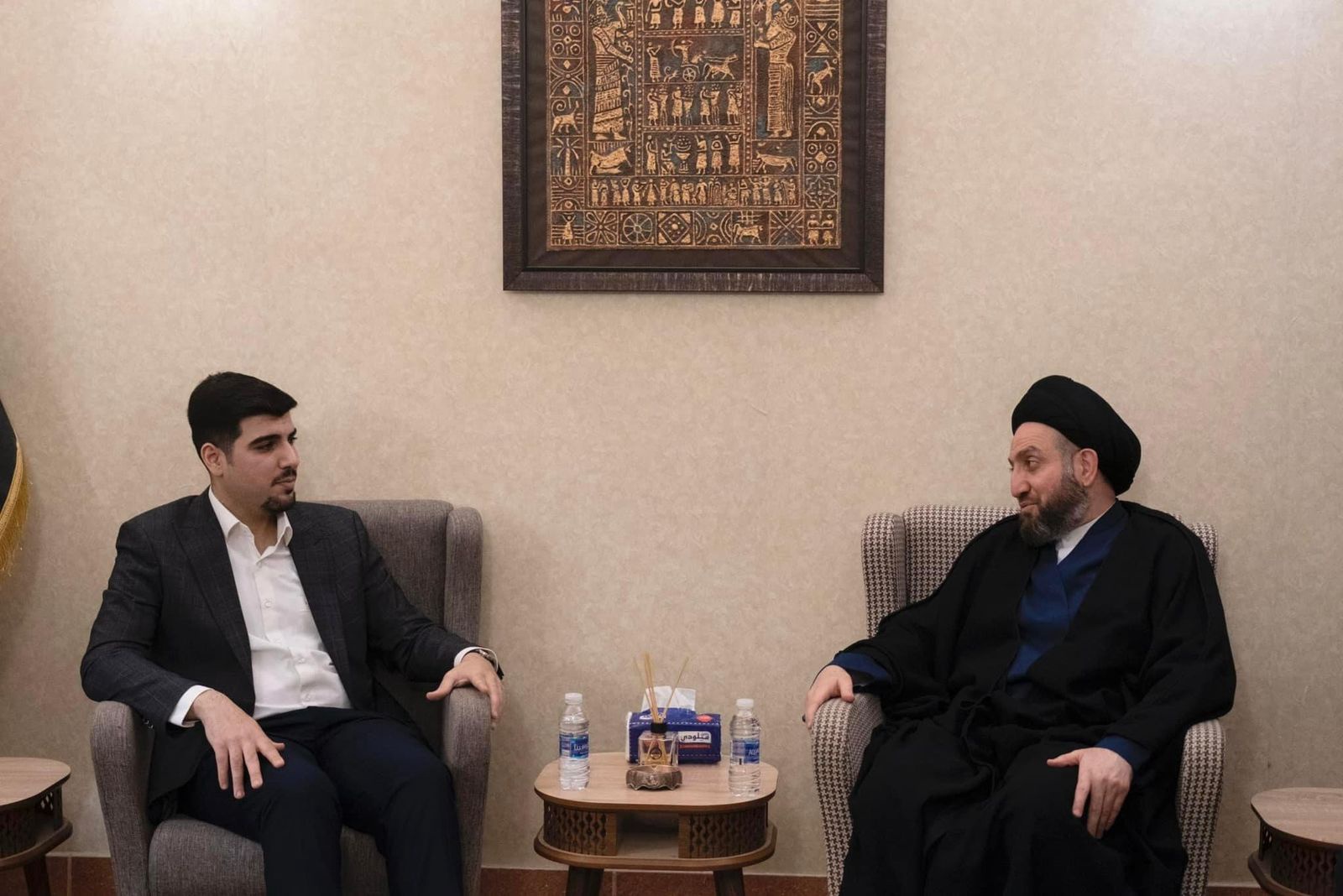 استضافة السيد عمار الحكيم في مركز عشتار