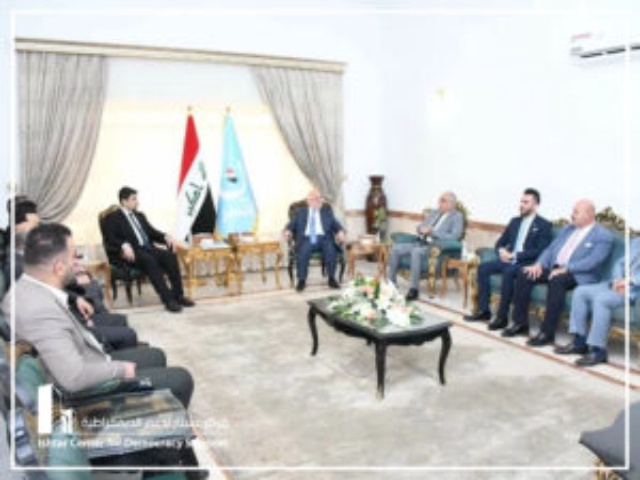 Visit of Dr. Haider Al-Abadi, the former Prime Minister