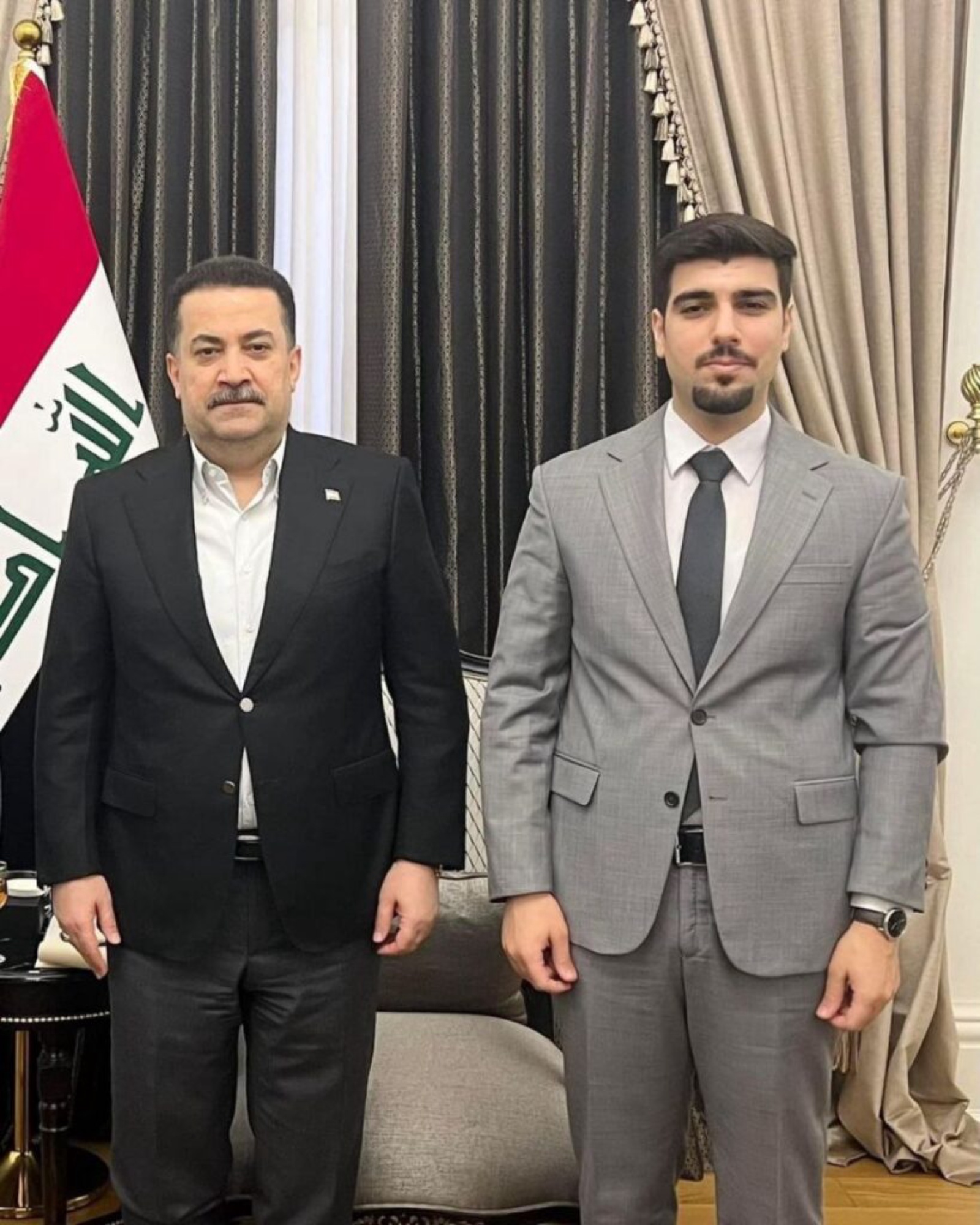 رئيس مركز عشتار لدعم الديمقراطية يلتقي برئيس مجلس الوزراء